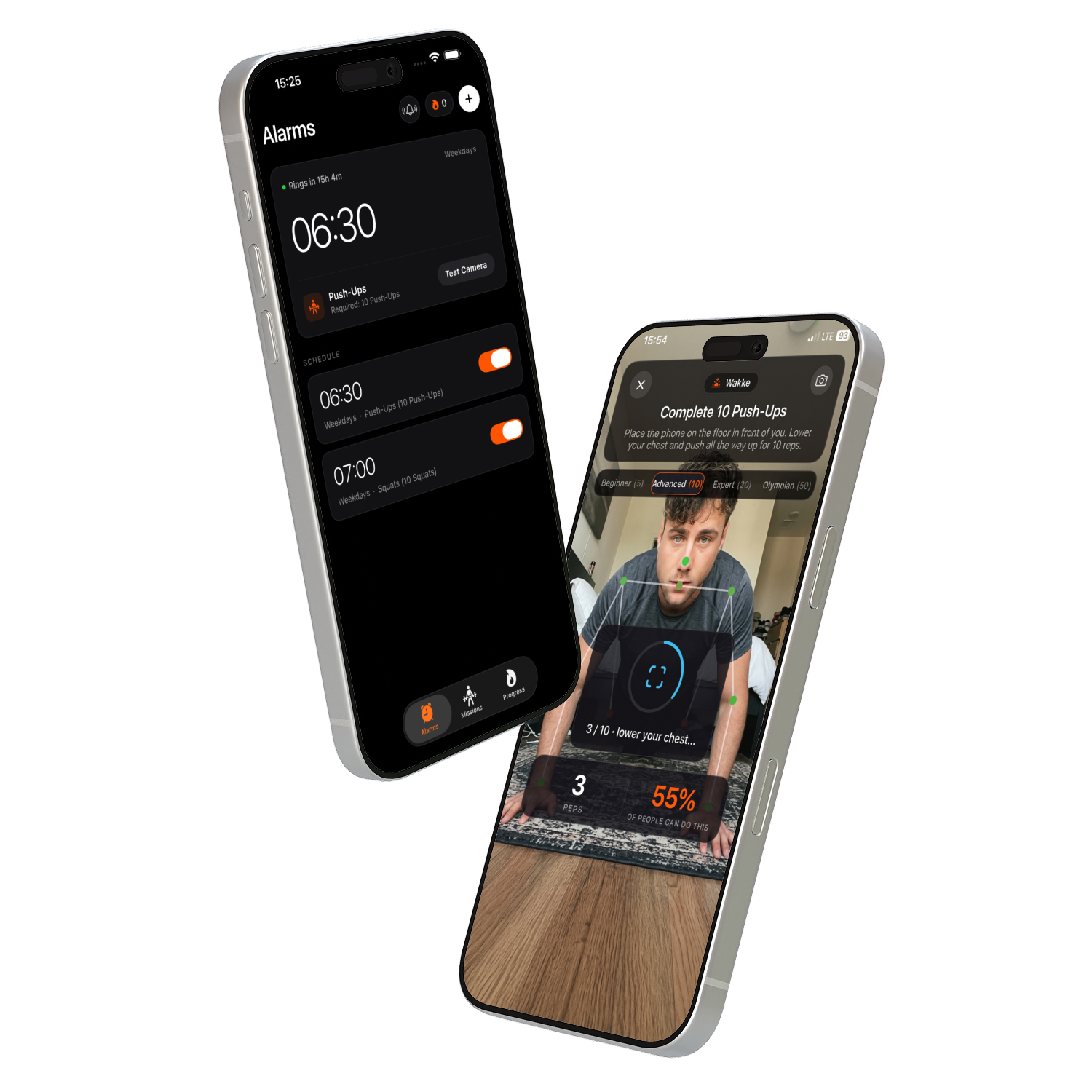 WAKKE Vision AI Alarm on Apple Devices